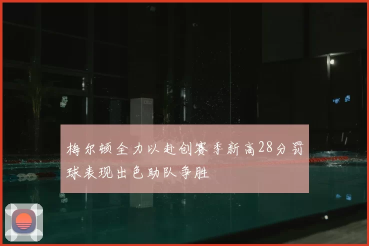 梅尔顿全力以赴创赛季新高28分罚球表现出色助队争胜