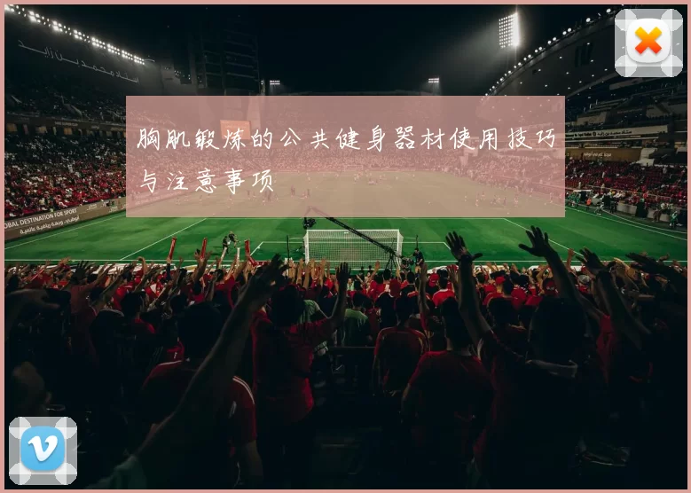 胸肌锻炼的公共健身器材使用技巧与注意事项