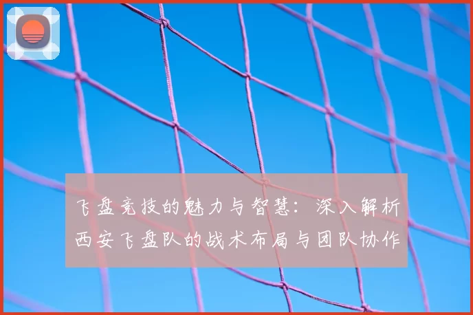飞盘竞技的魅力与智慧：深入解析西安飞盘队的战术布局与团队协作