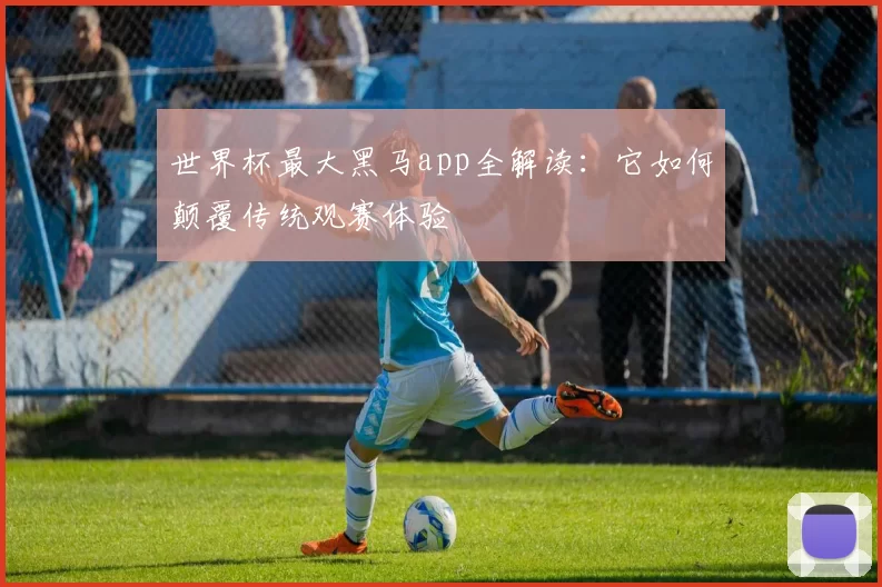 世界杯最大黑马app全解读：它如何颠覆传统观赛体验