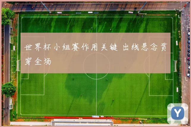 世界杯小组赛作用关键 出线悬念贯穿全场
