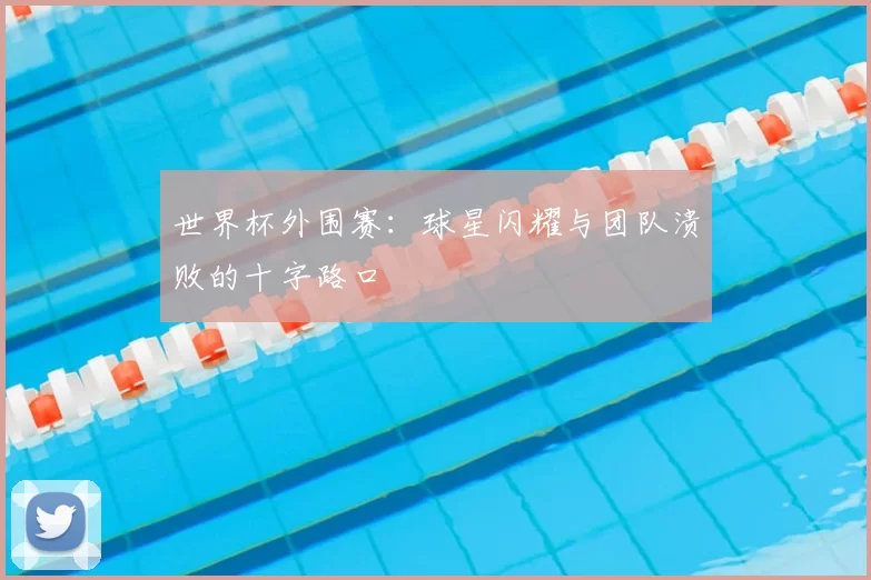 世界杯外围赛：球星闪耀与团队溃败的十字路口