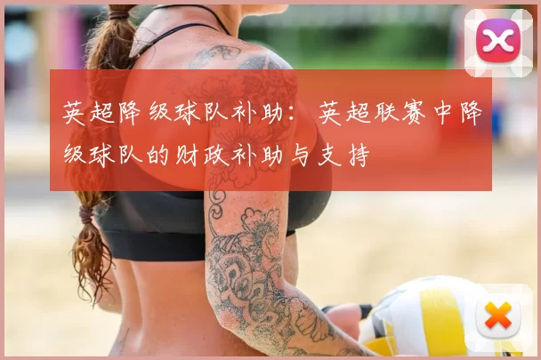 英超降级球队补助：英超联赛中降级球队的财政补助与支持