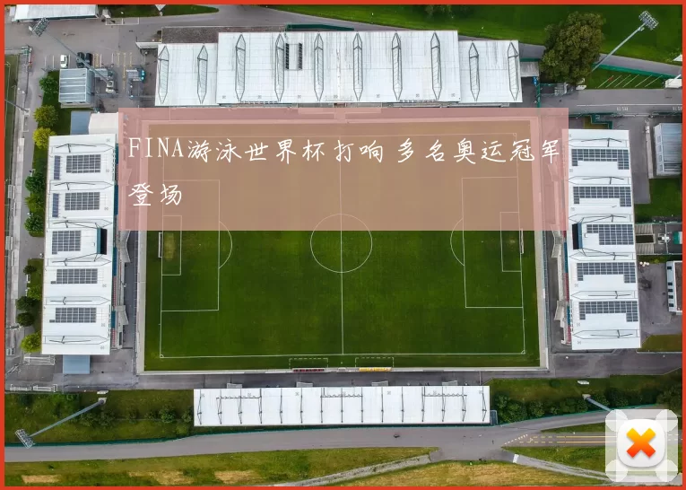 FINA游泳世界杯打响 多名奥运冠军登场